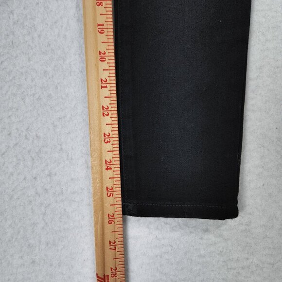Banana Republic Jeans Womens 24 Petite Black Mid Rise Skinny Zero Gravity NEW - Picture 5 of 12